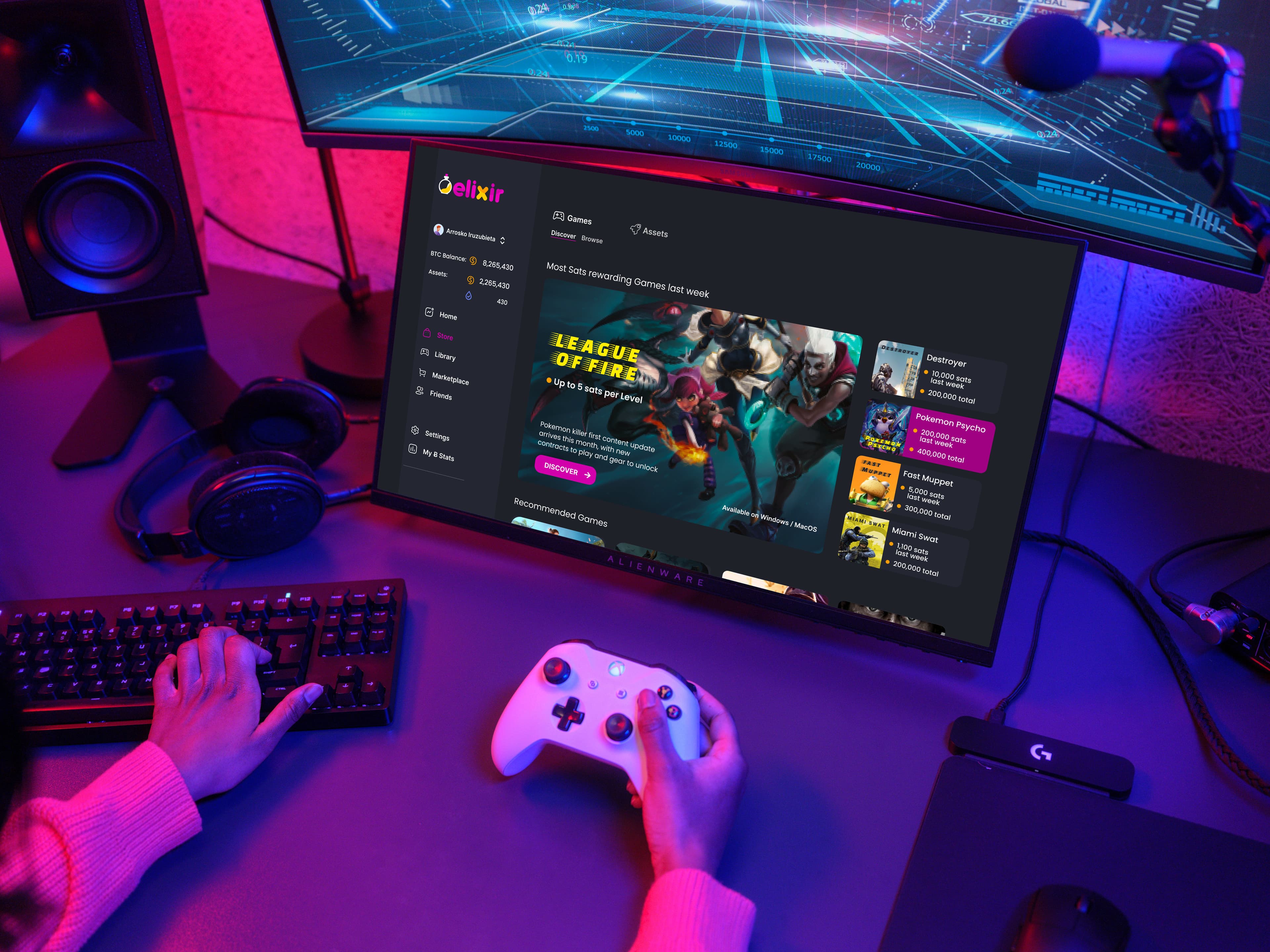 Award-winning Web3 gaming platform.